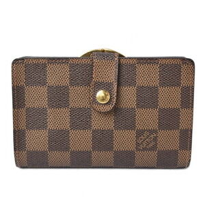 Louis Vuitton Clasp Wallet Portefeuille Viennois Damier Pattern